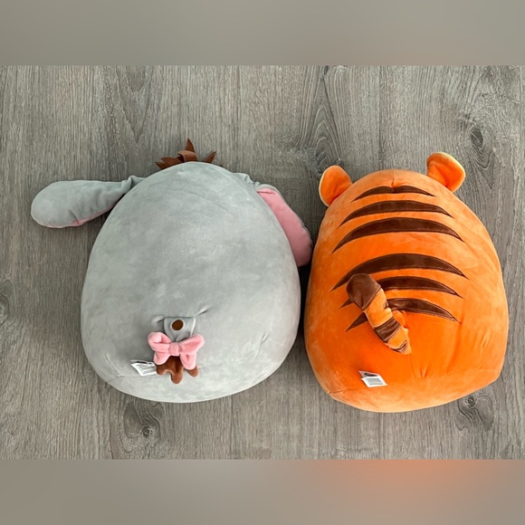 Disney squishmallow 12” Winnie the Pooh Tigger and Eeyore - Picture 2 of 4